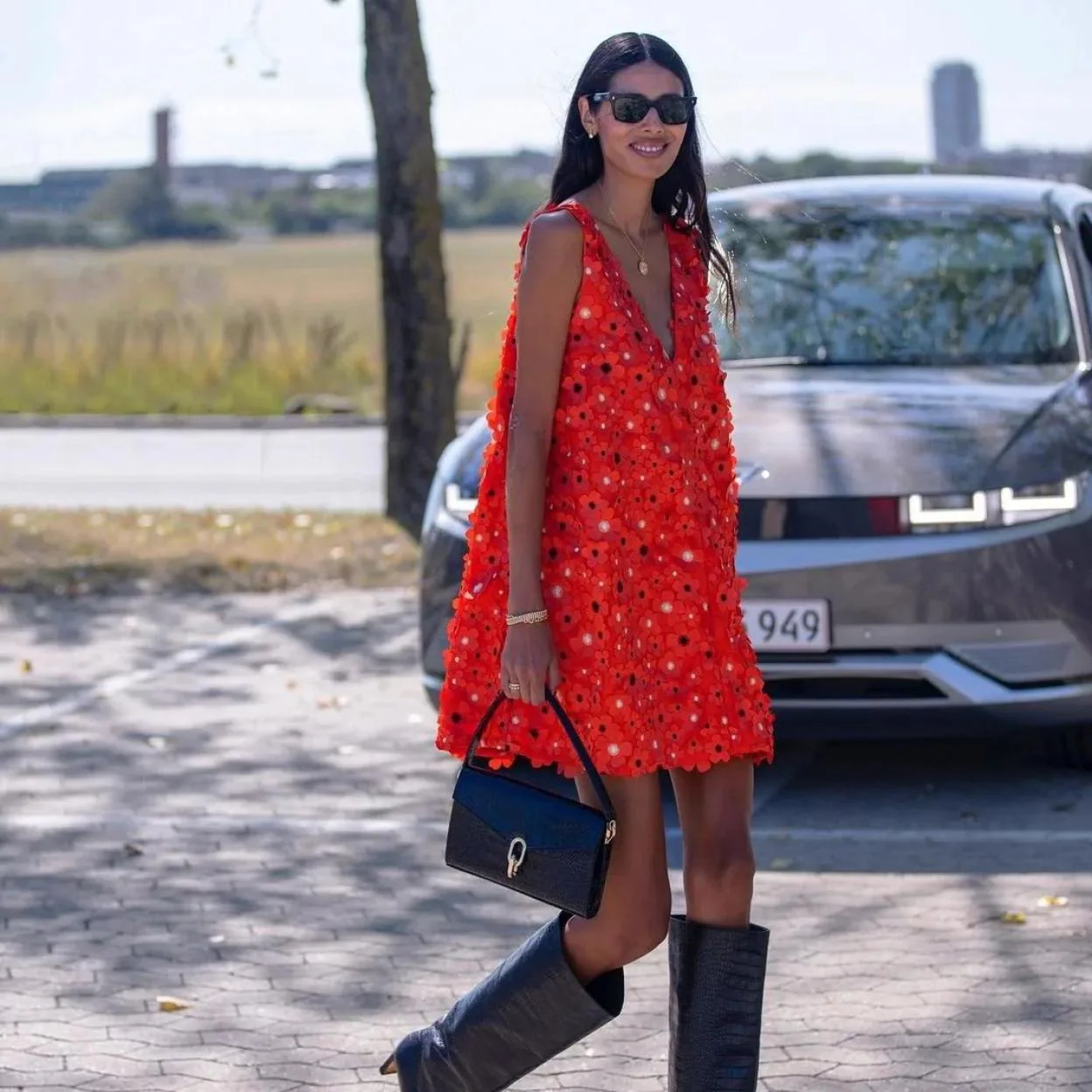 Sfera se inspira en el Loewe as es el vestido m s viral de la